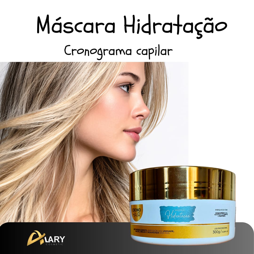 Máscara Cronograma capilar Hidratação