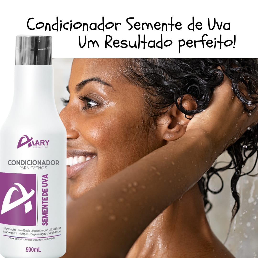 Condicionador de Cachos Semente de Uva