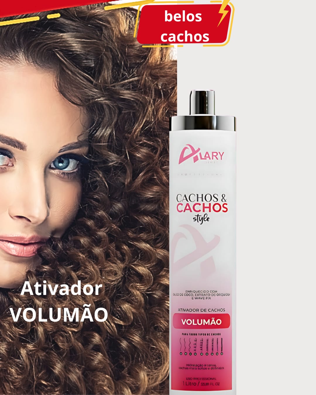 Ativador de Cachos Volumão